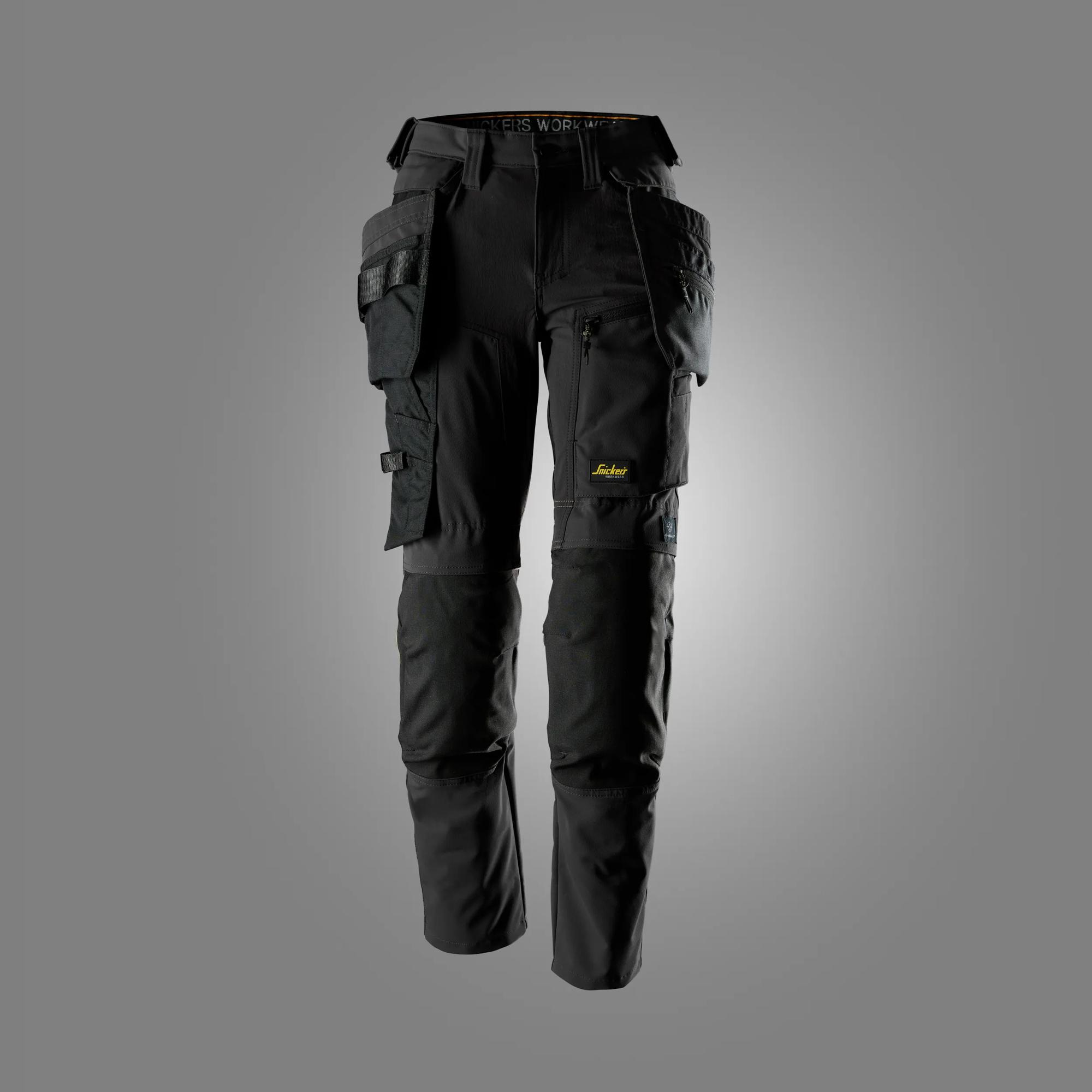 AllroundWork Dames Stretch werkbroek met Afneembare Holsterzakken - SNICKERS WORKWEAR - 6217