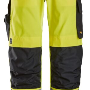 High-Vis, Klasse 2, werkbroek met Holsterzakken - SNICKERS WORKWEAR - 6238