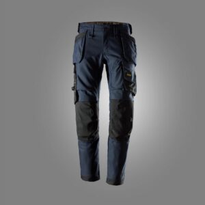 AllroundWork, Canvas+ Stretch werkbroek met Holsterzakken - SNICKERS WORKWEAR - 6244