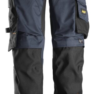 allroundwork, dames stretchwerkbroek met holsterzakken snickers workwear 6247 navy, 20