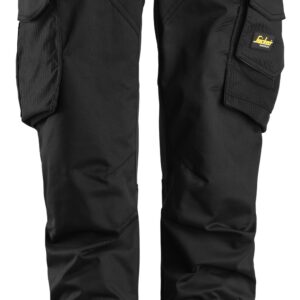 allroundwork, dames werkbroek zonder kniezakken snickers workwear 6703 zwart, 18