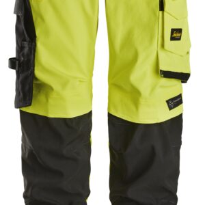 High-Vis, Klasse 2, Dames Stretchwerkbroek met Holsterzakken - SNICKERS WORKWEAR - 6743