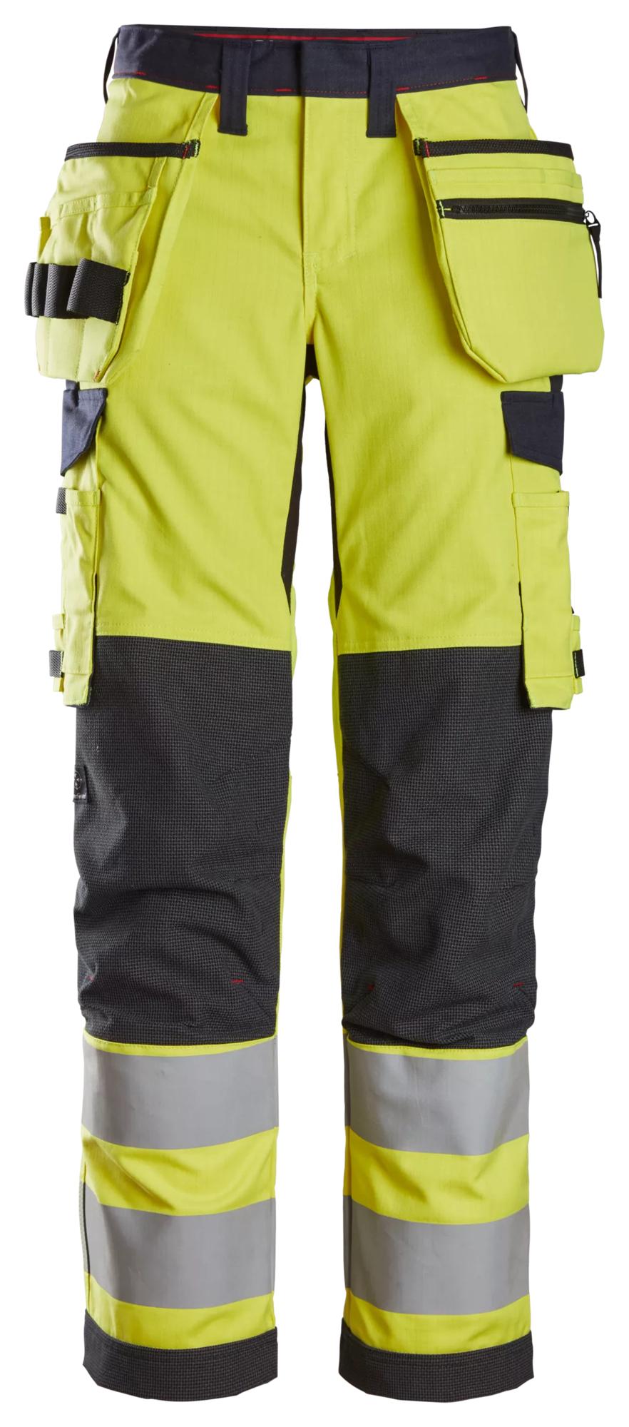 ProtecWork, Dameswerkbroek met Holsterzakken, High-Vis Klasse 2 - SNICKERS WORKWEAR - 6797