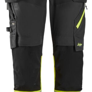 High-Vis, Klasse 1, werkbroek met Afneembare Holsterzakken - SNICKERS WORKWEAR - 6935