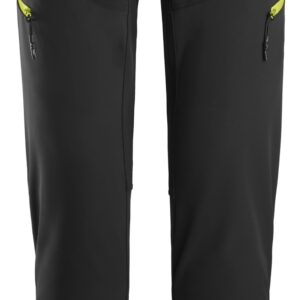 flexiwork, softshell stretch werkbroek snickers workwear 6948 zwart, 148