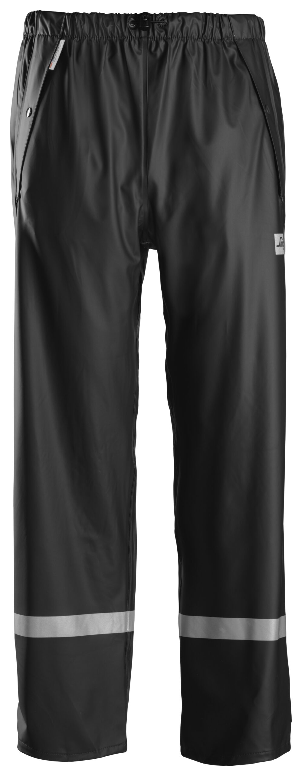 regenbroek pu snickers workwear 8201 zwart, xs