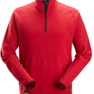 Polartec® Shed Less Fleece Jack met Halve Rits - SNICKERS WORKWEAR - 8421