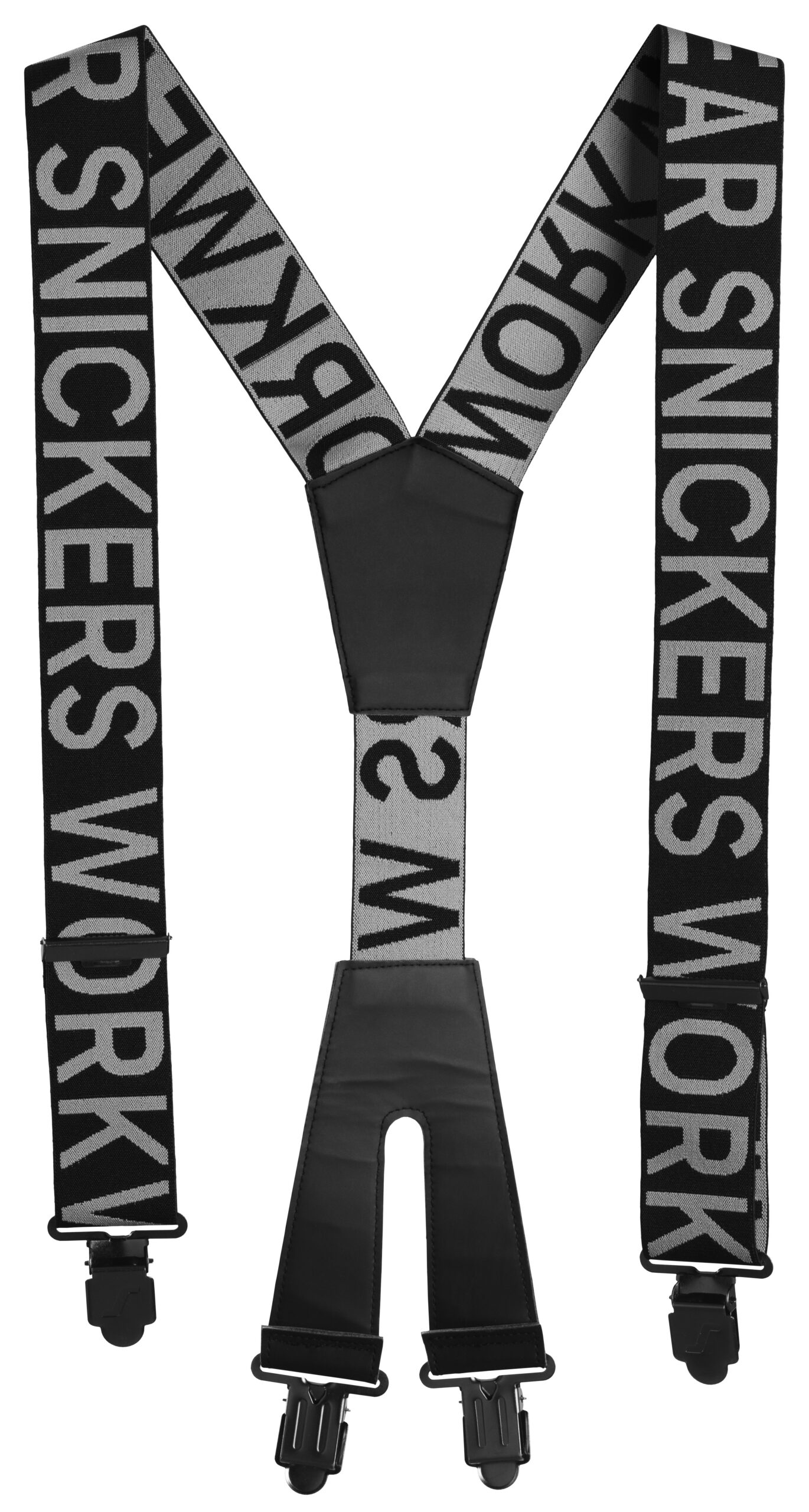 bretels met logo snickers workwear 9064 zwart, 1 maat