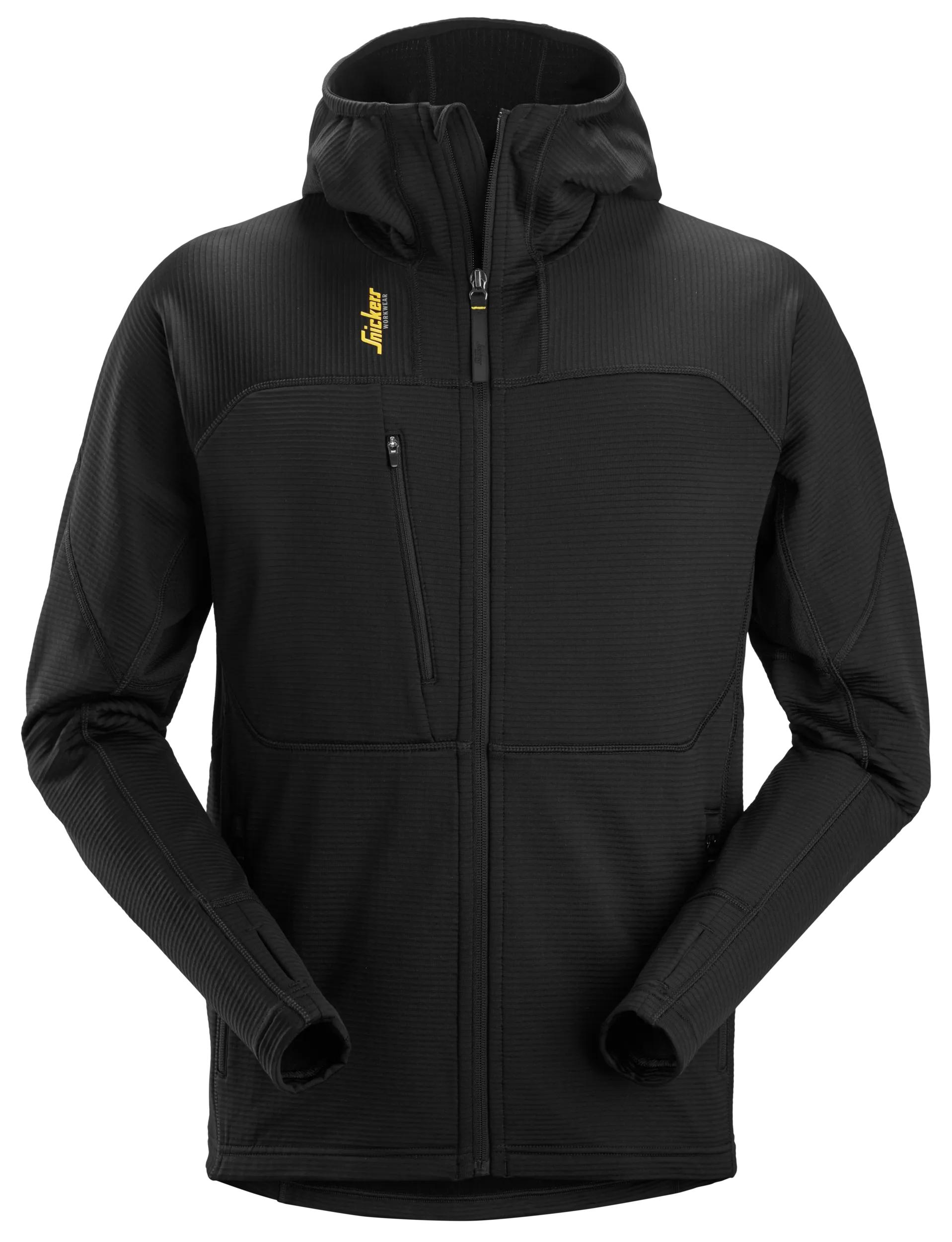Thermal Body Mapping Fleece Hoodie met Rits - SNICKERS WORKWEAR - 9420
