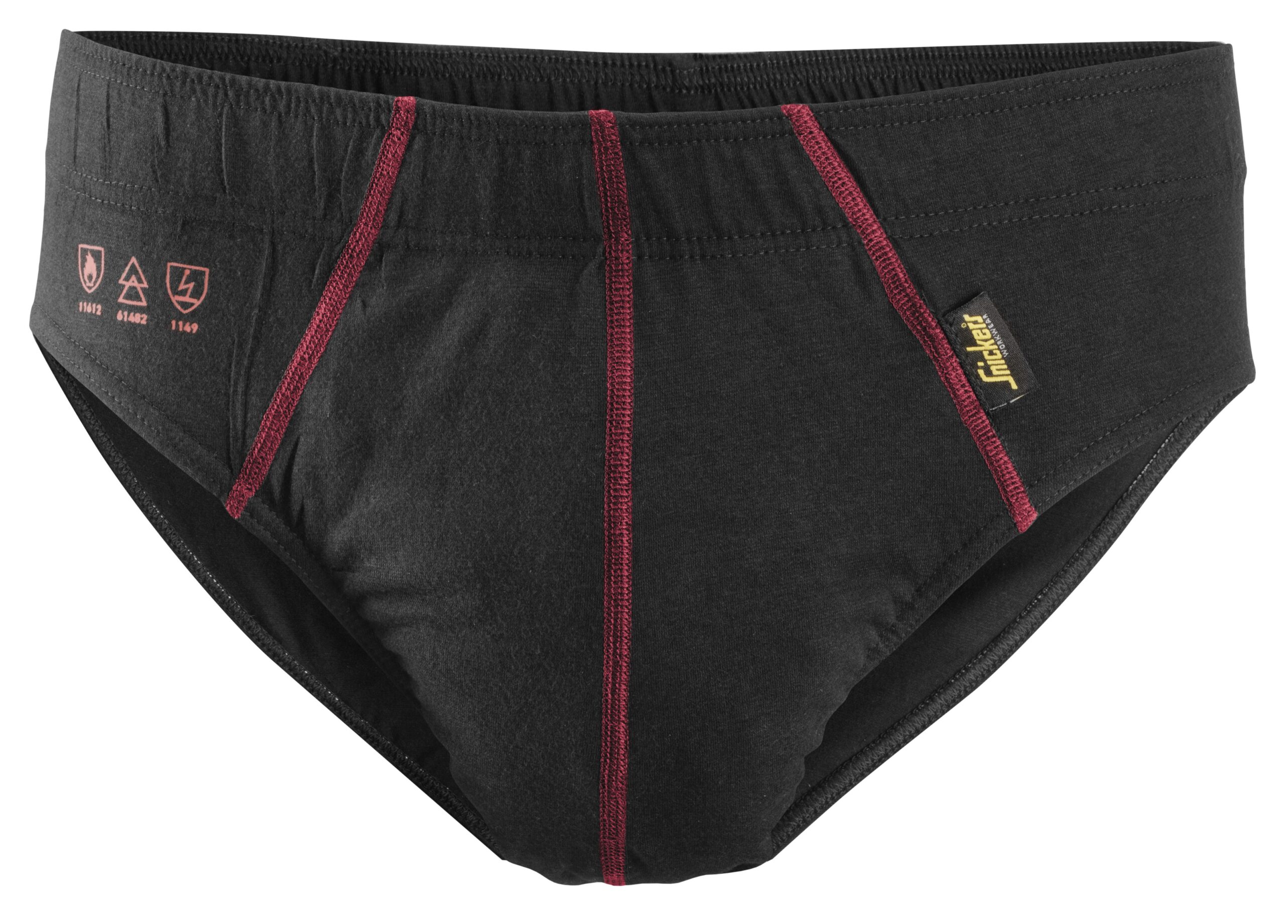 protecwork, onderbroek snickers workwear 9467 zwart, xs