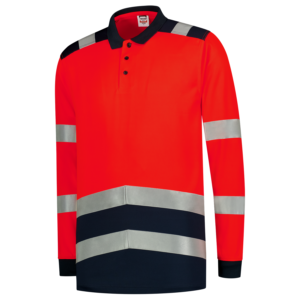 Poloshirt High Vis Bicolor Lange Mouw - TRICORP - 203008